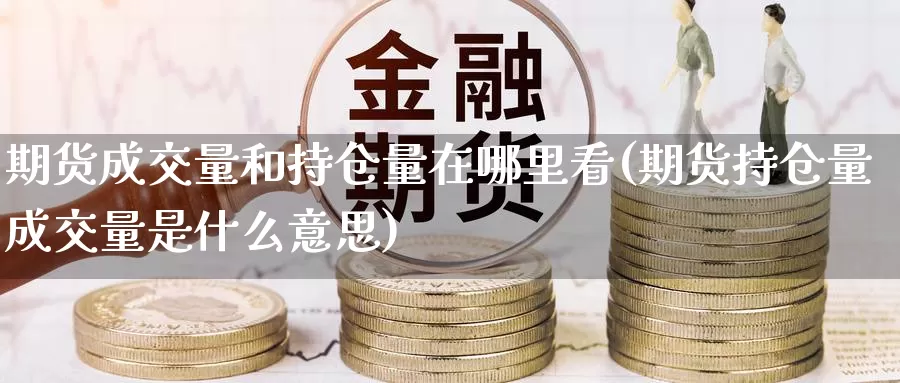 期货成交量和持仓量在哪里看(期货持仓量成交量是什么意思)_https://www.czxymm.com_技术分析_第1张