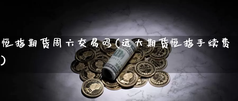 恒指期货周六交易吗(远大期货恒指手续费)_https://www.czxymm.com_技术分析_第1张