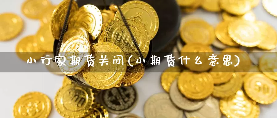 小行家期货关闭(小期货什么意思)_https://www.czxymm.com_基本面分析_第1张