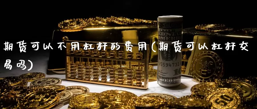 期货可以不用杠杆的费用(期货可以杠杆交易吗)_https://www.czxymm.com_内盘期货_第1张