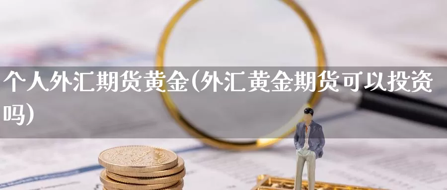 个人外汇期货黄金(外汇黄金期货可以投资吗)_https://www.czxymm.com_原油期货_第1张