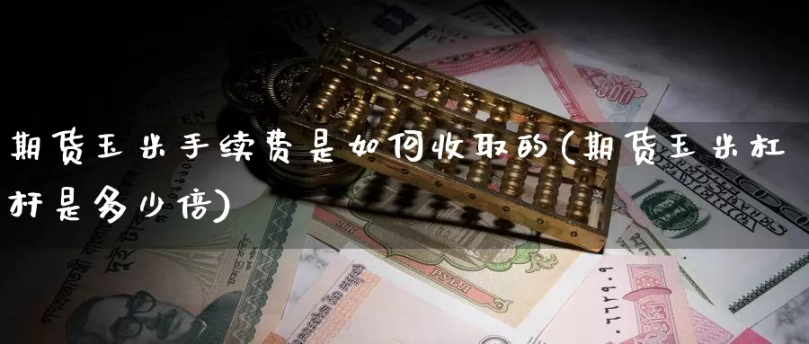 期货玉米手续费是如何收取的(期货玉米杠杆是多少倍)_https://www.czxymm.com_期货科普_第1张