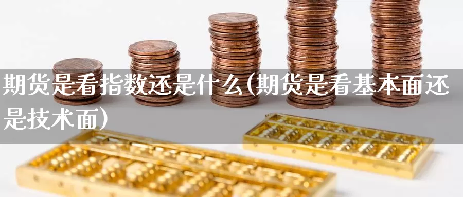 期货是看指数还是什么(期货是看基本面还是技术面)_https://www.czxymm.com_股指期货_第1张