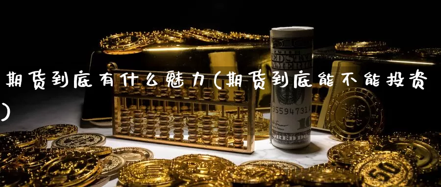 期货到底有什么魅力(期货到底能不能投资)_https://www.czxymm.com_农产品期货_第1张