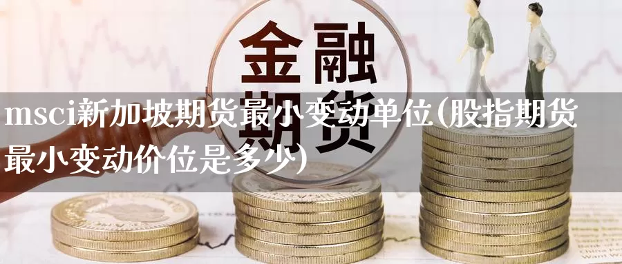 msci新加坡期货最小变动单位(股指期货最小变动价位是多少)_https://www.czxymm.com_内盘期货_第1张