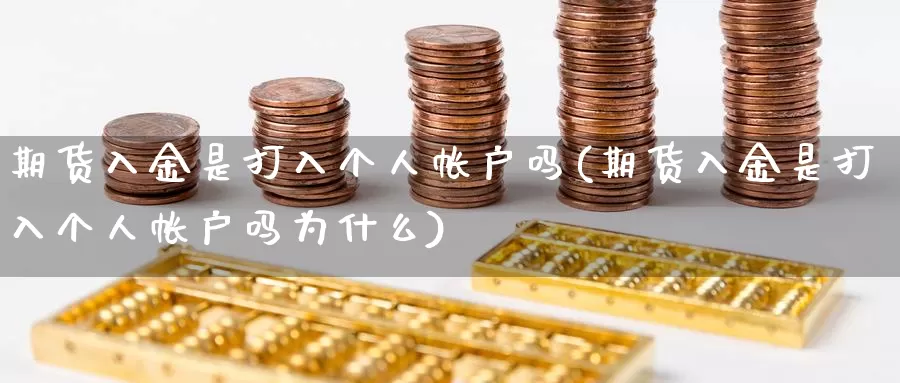 期货入金是打入个人帐户吗(期货入金是打入个人帐户吗为什么)_https://www.czxymm.com_基本面分析_第1张