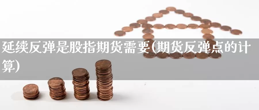 延续反弹是股指期货需要(期货反弹点的计算)_https://www.czxymm.com_黄金期货_第1张